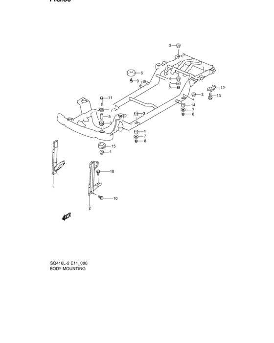 Body mounting
