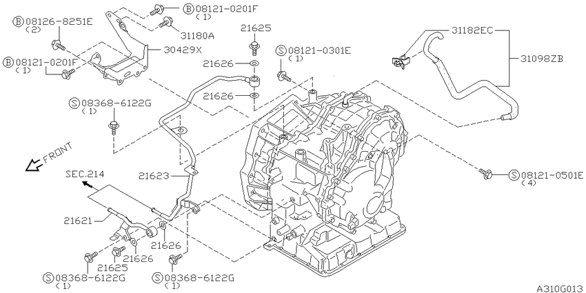 Auto transmission,transaxle & fitting