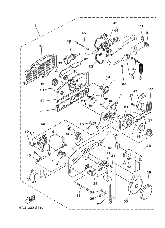 Remote control assy