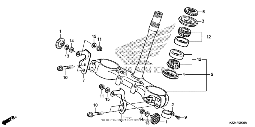 Steering stem