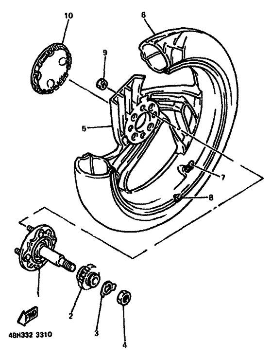 Front wheel