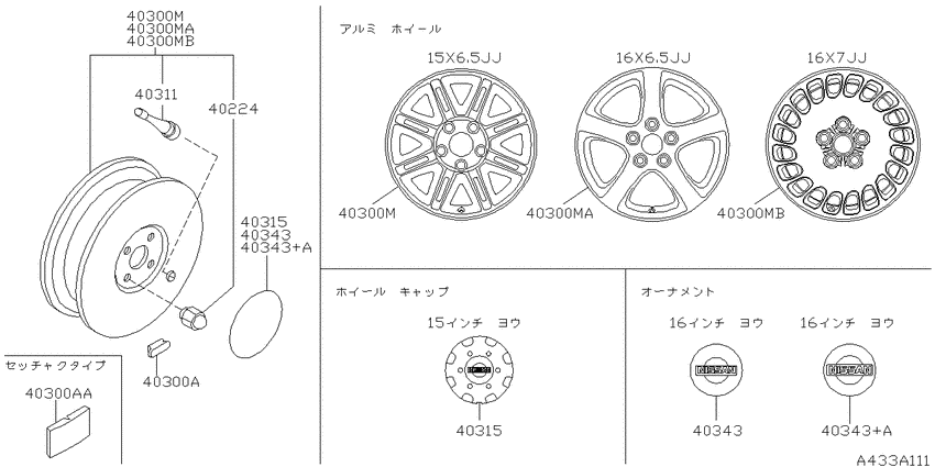 Road wheel & tire