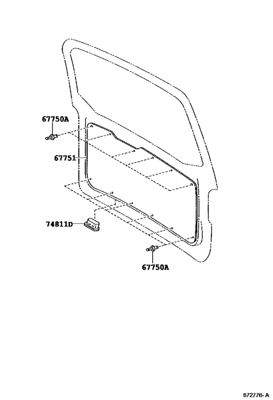 Back Door Panel & Glass