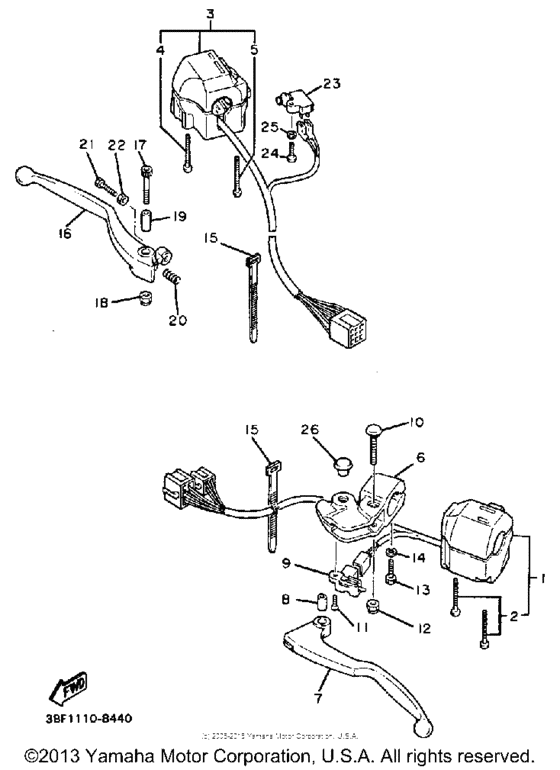 Handle switch & lever