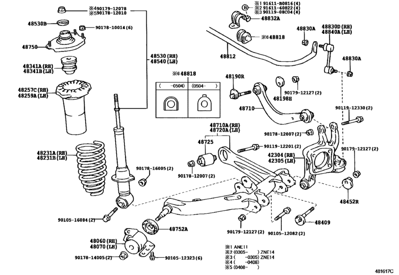 Rear Spring & Shock Absorber