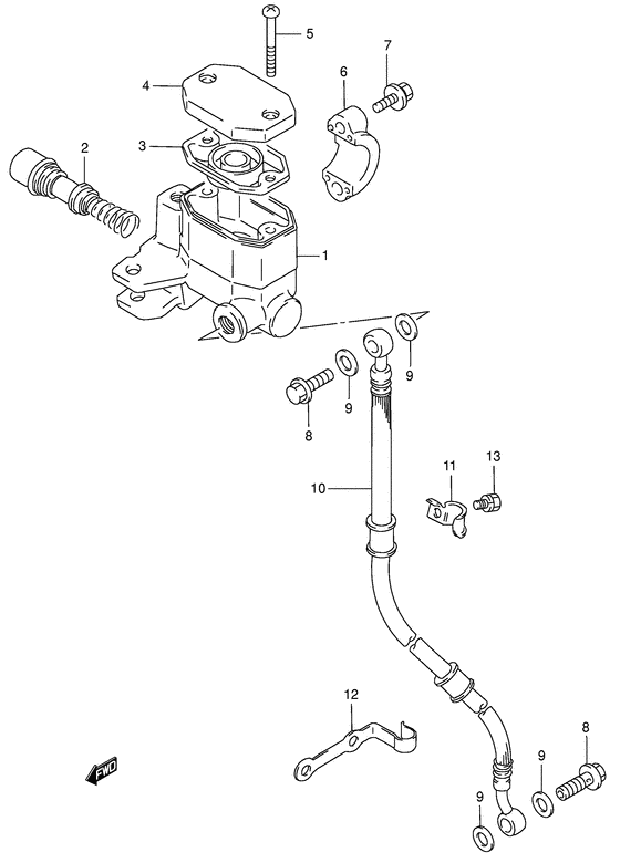 Front Master Cylinder
