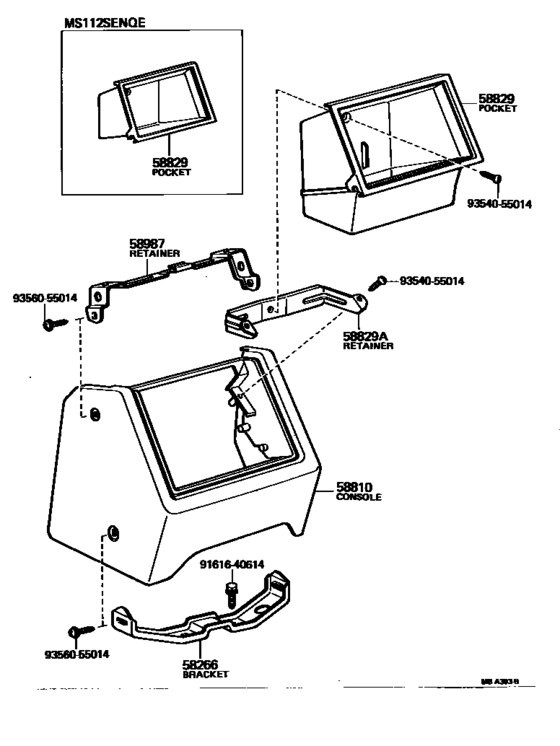 Console Box & Bracket