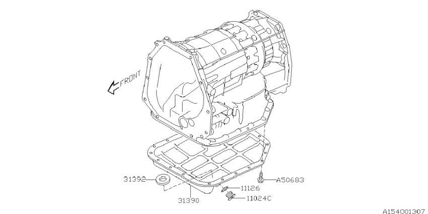 At, transmission case