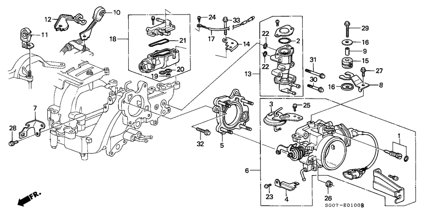 Throttle body