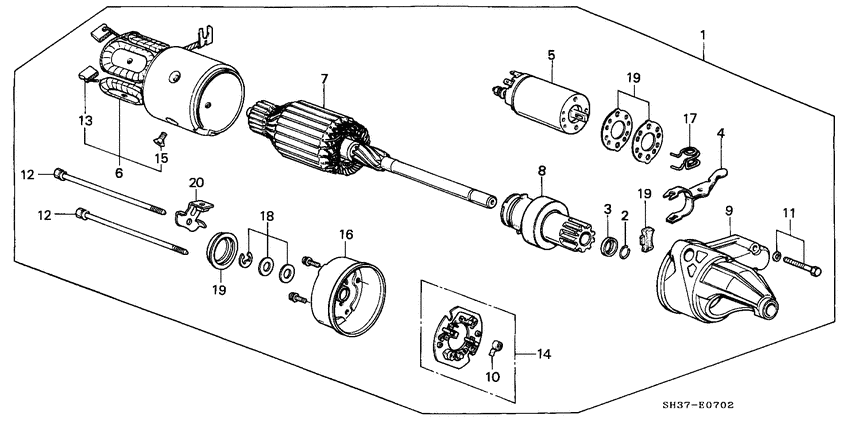 Starter motor