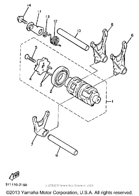 Shift Cam & Fork