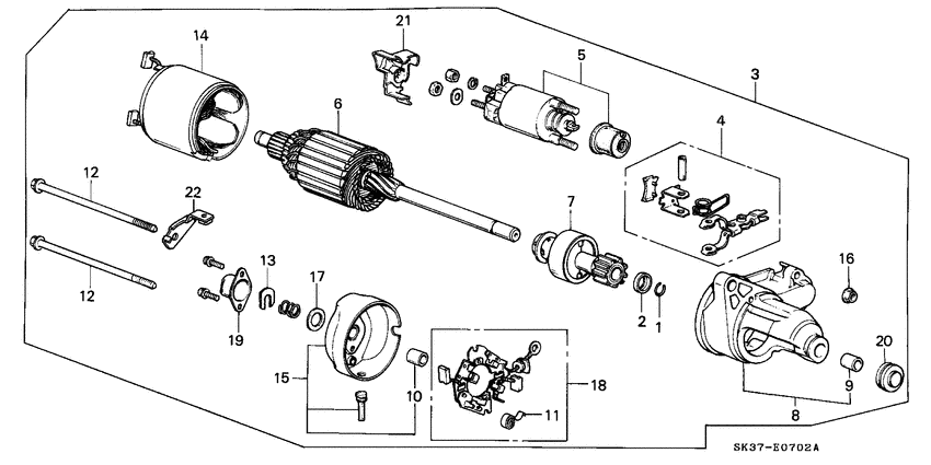 Starter motor