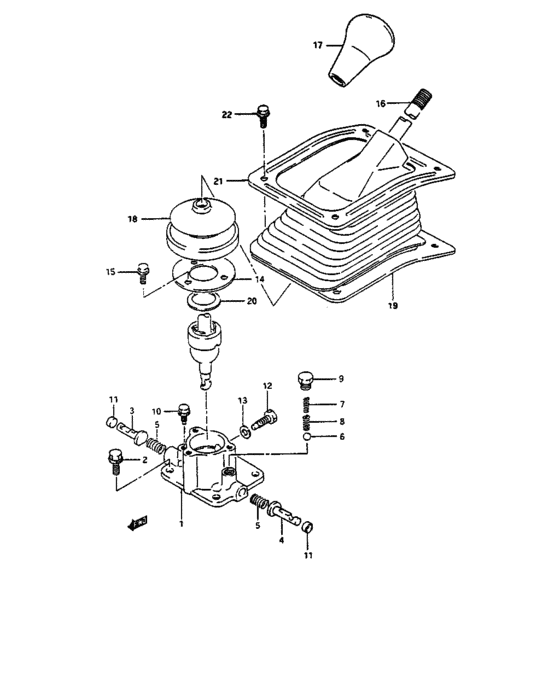 Gear shifting control