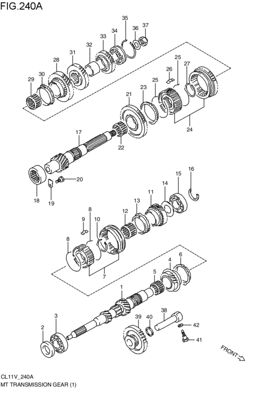 mt - transmission gear