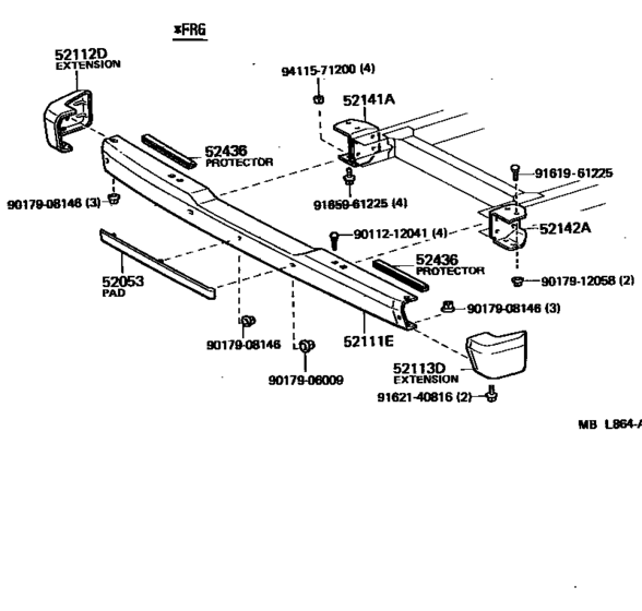 Front Bumper & Bumper Stay