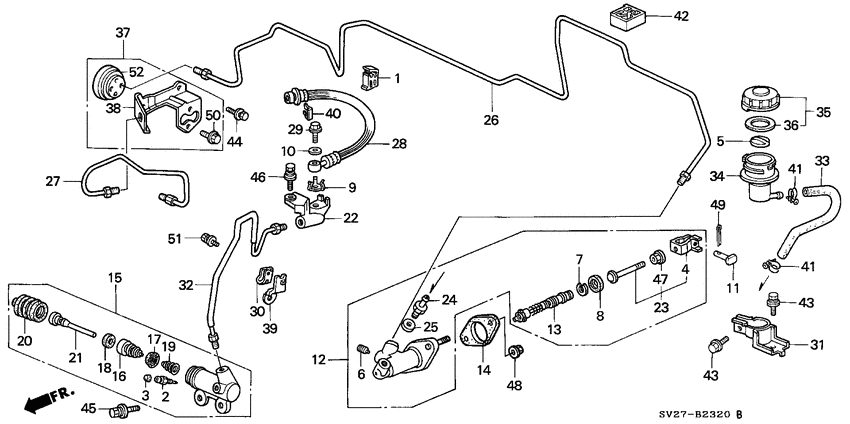 Clutch master cylinder