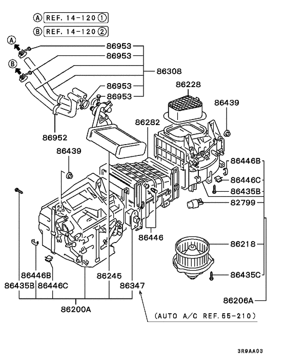 Heater unit & piping
