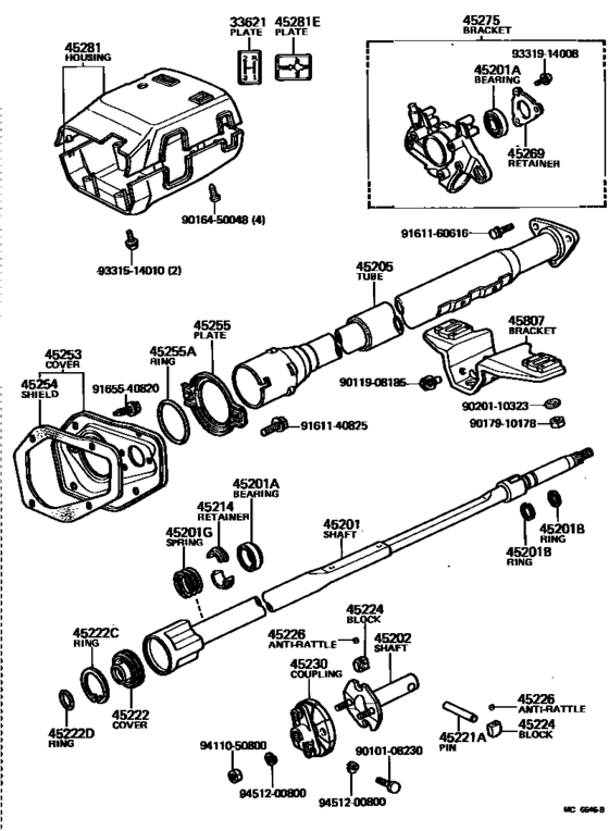 Steering Column & Shaft