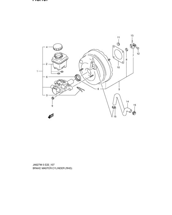 Brake master cylinder