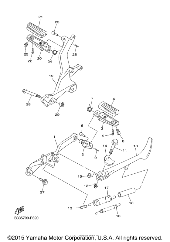 Stand & Footrest