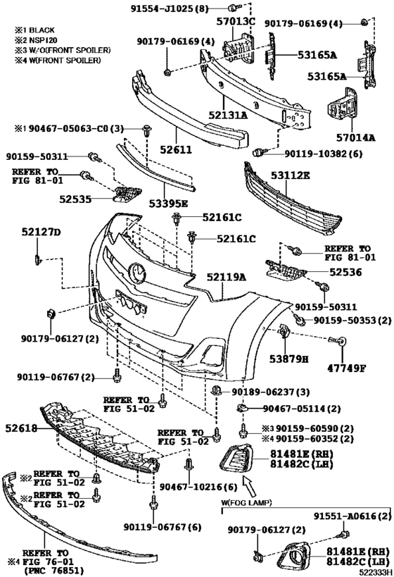 Front Bumper & Bumper Stay