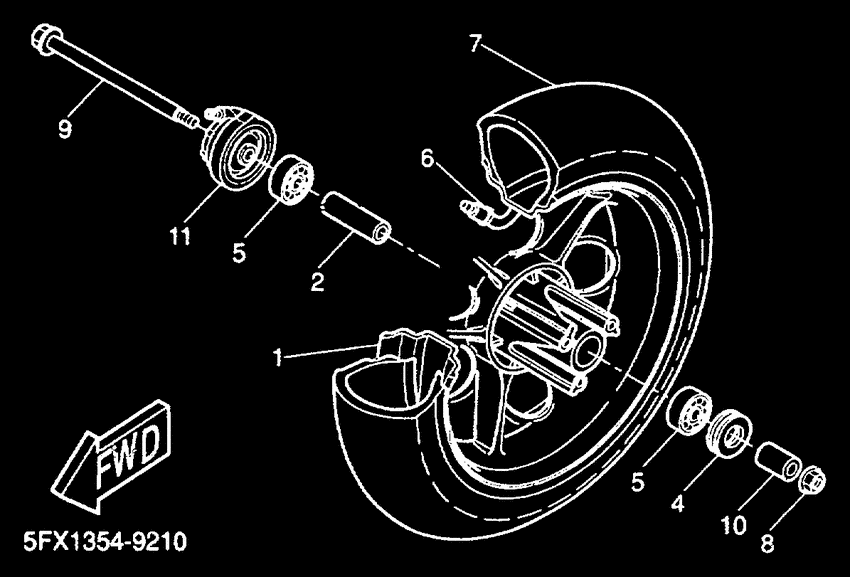 Front wheel