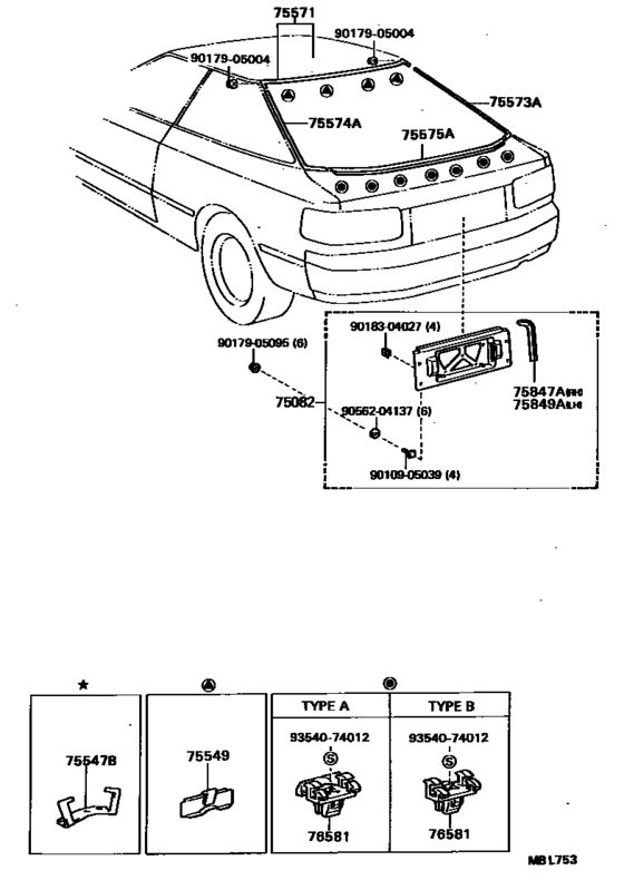 Rear Moulding