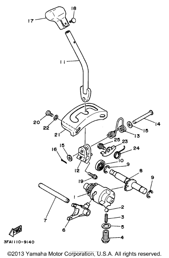Shift Cam & Fork