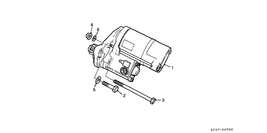 Starter motor