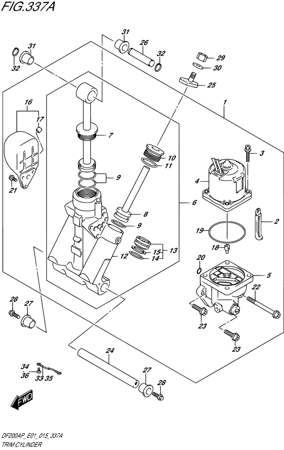 Trim cylinder