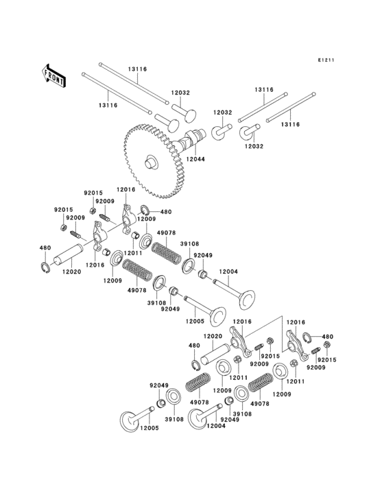 Valve(s)/camshaft(s)