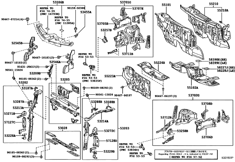 Front Fender Apron & Dash Panel