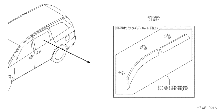 optional parts bodyｰ side parts