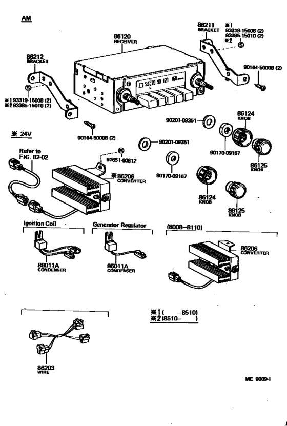 Radio Receiver & Amplifier & Condenser