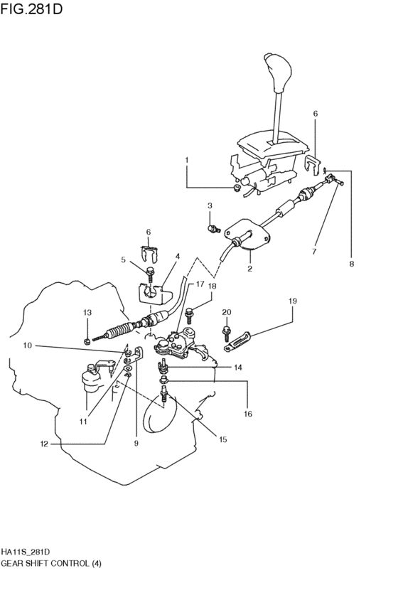gearlever control