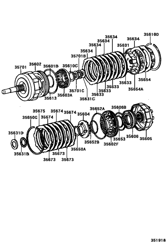 Brake Band & Multiple Disc Clutch (Atm)
