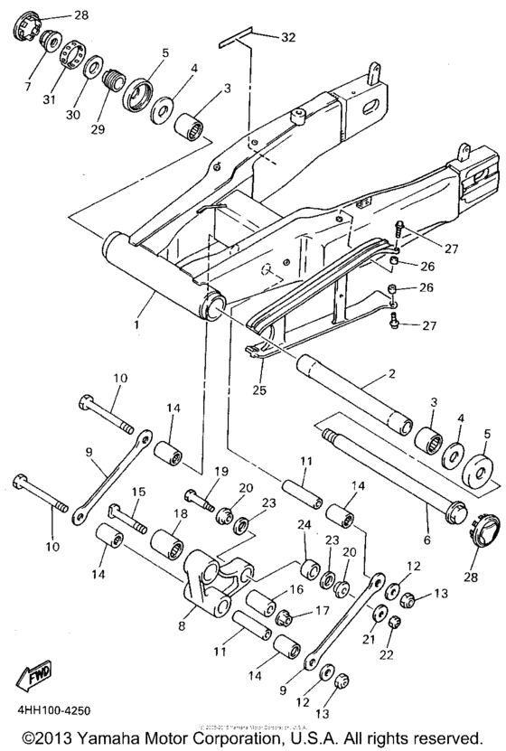 Rear arm & suspension