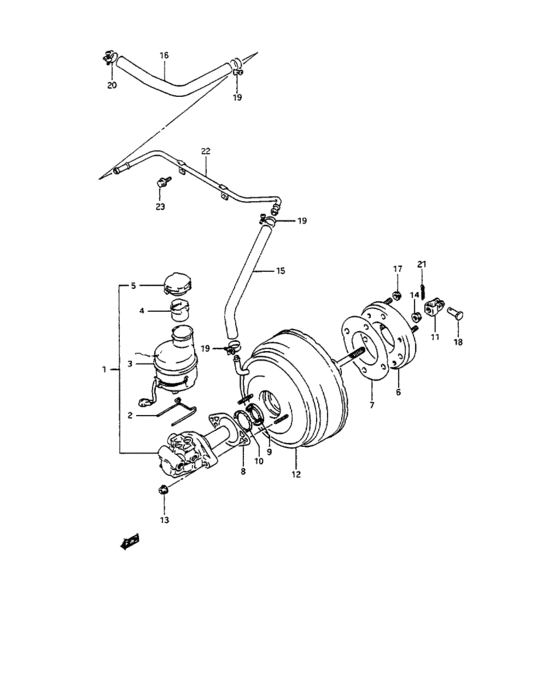 Brake master cylinder