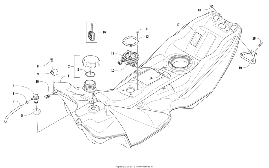 Gas Tank Assembly