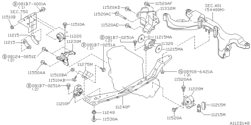 Engine & transmission   mounting