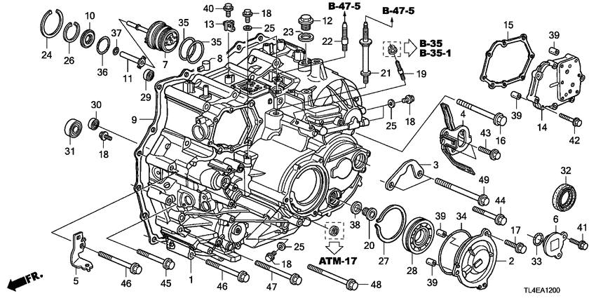 Transmission case