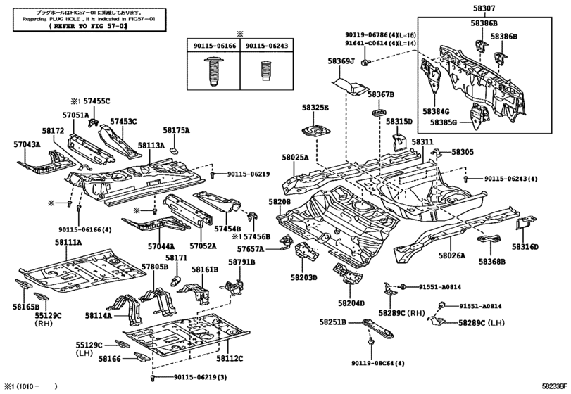 Floor Pan & Lower Back Panel