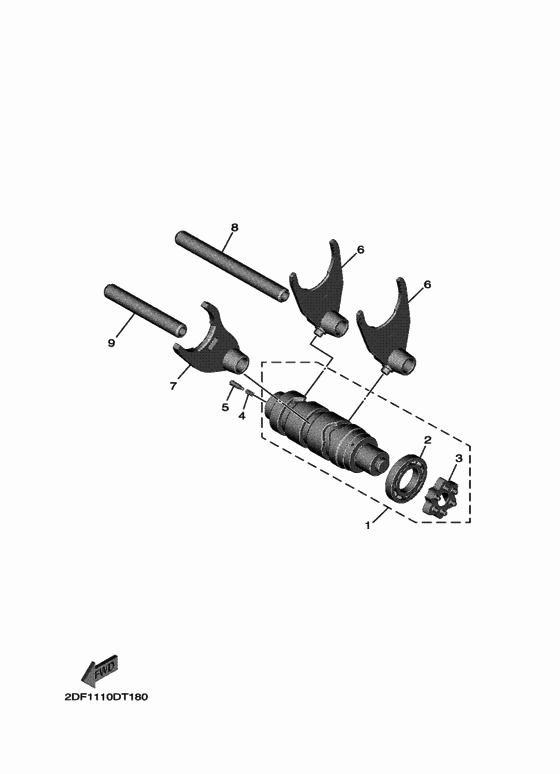 Shift shaft