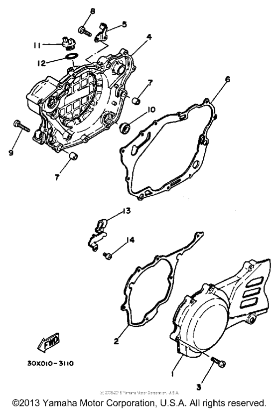 Crankcase cover