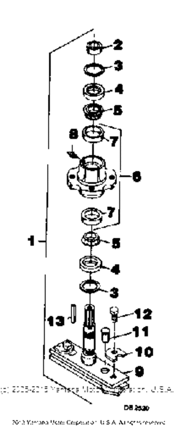 C w blade spindle assembly