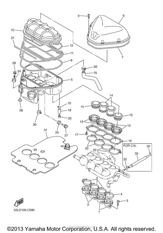 Intake for 2007 Yamaha YZF-R6/ YZF600 YZF-R6 | United States