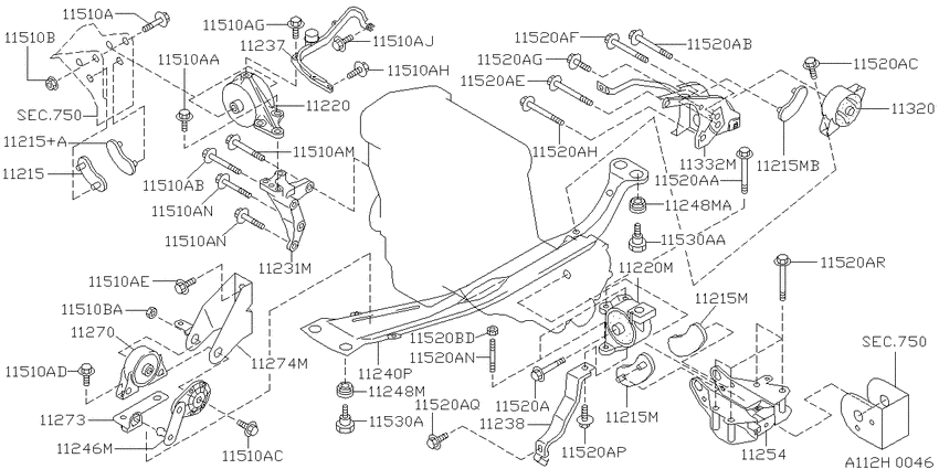 Engine & transmission   mounting