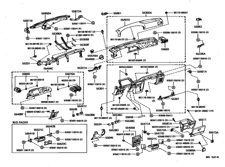 Instrument Panel & Glove Compartment
