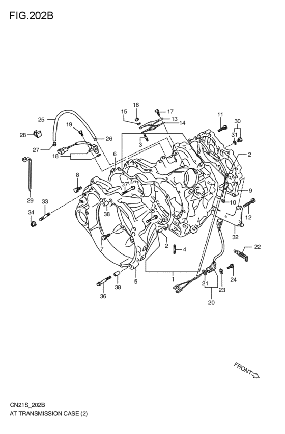 at - transmission case