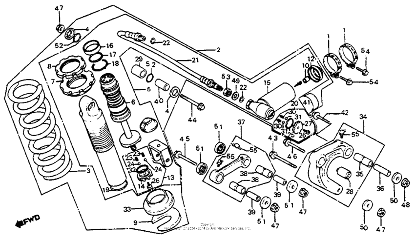 Shock absorber 83-84